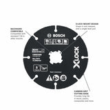 X LOCK Carbide Multi Wheel 5in CMWX500