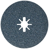 X LOCK Coarse Grit Abrasive Fiber Discs 6in 24 Grit 25pc FBX624