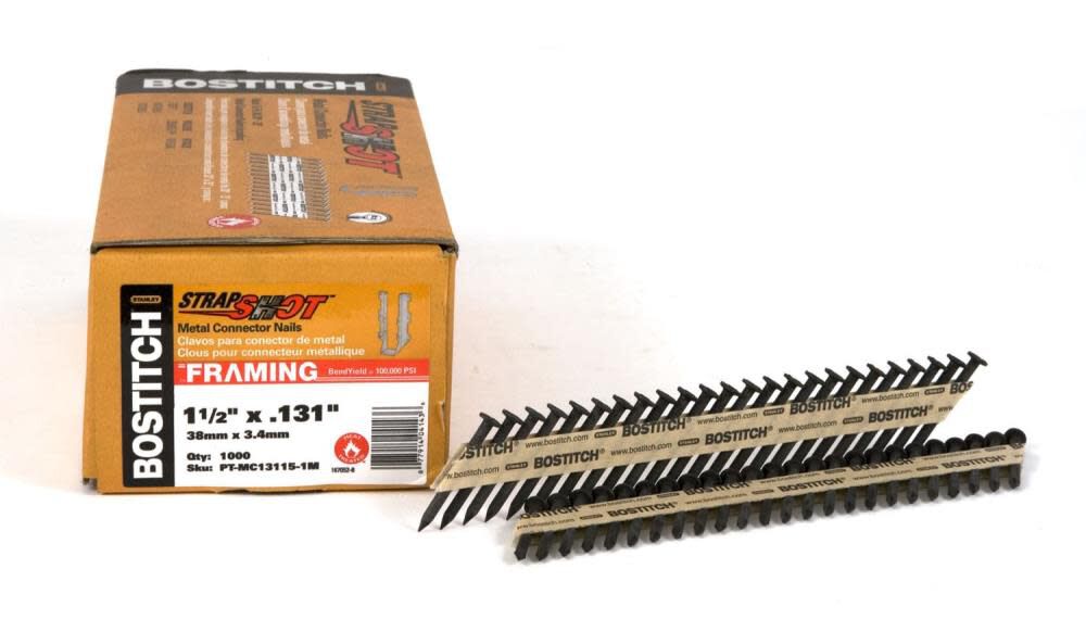 1000-Count 1.5-in Framing Pneumatic Nails PT-MC13115-1M