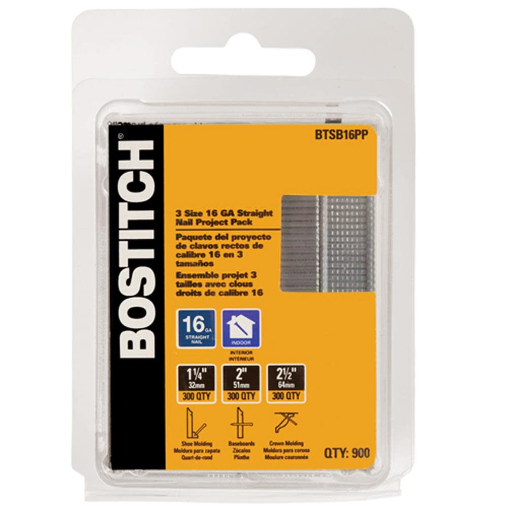 16-Gauge Straight Finishing Nail BTSB16PP