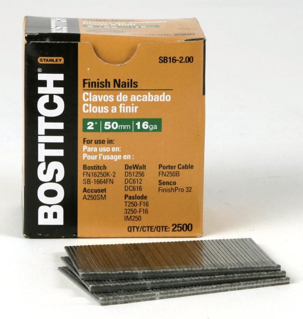 2 In. 16 Gauge Finish Nail SB16-2.00