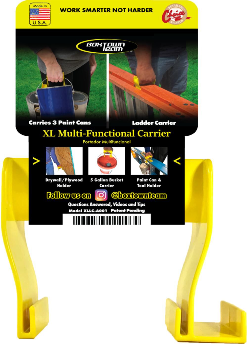 Plastic 2-in Tool Tether For Ladders XLLC-A001