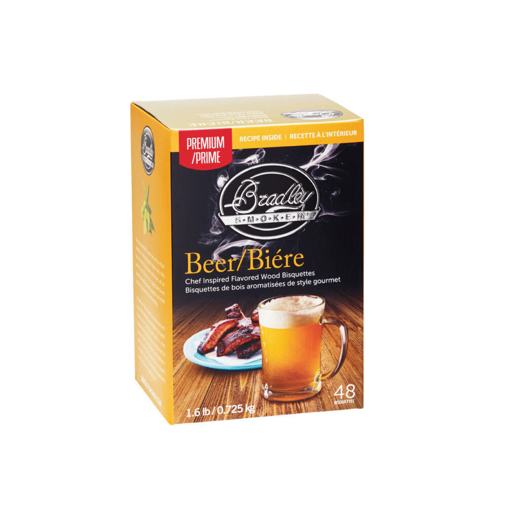 Premium Beer Wood Bisquettes 48pk BTBR48