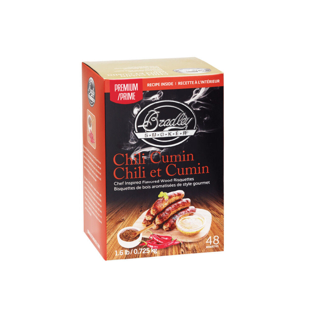 Premium Chili Cumin Wood Bisquettes 48pk BTCC48