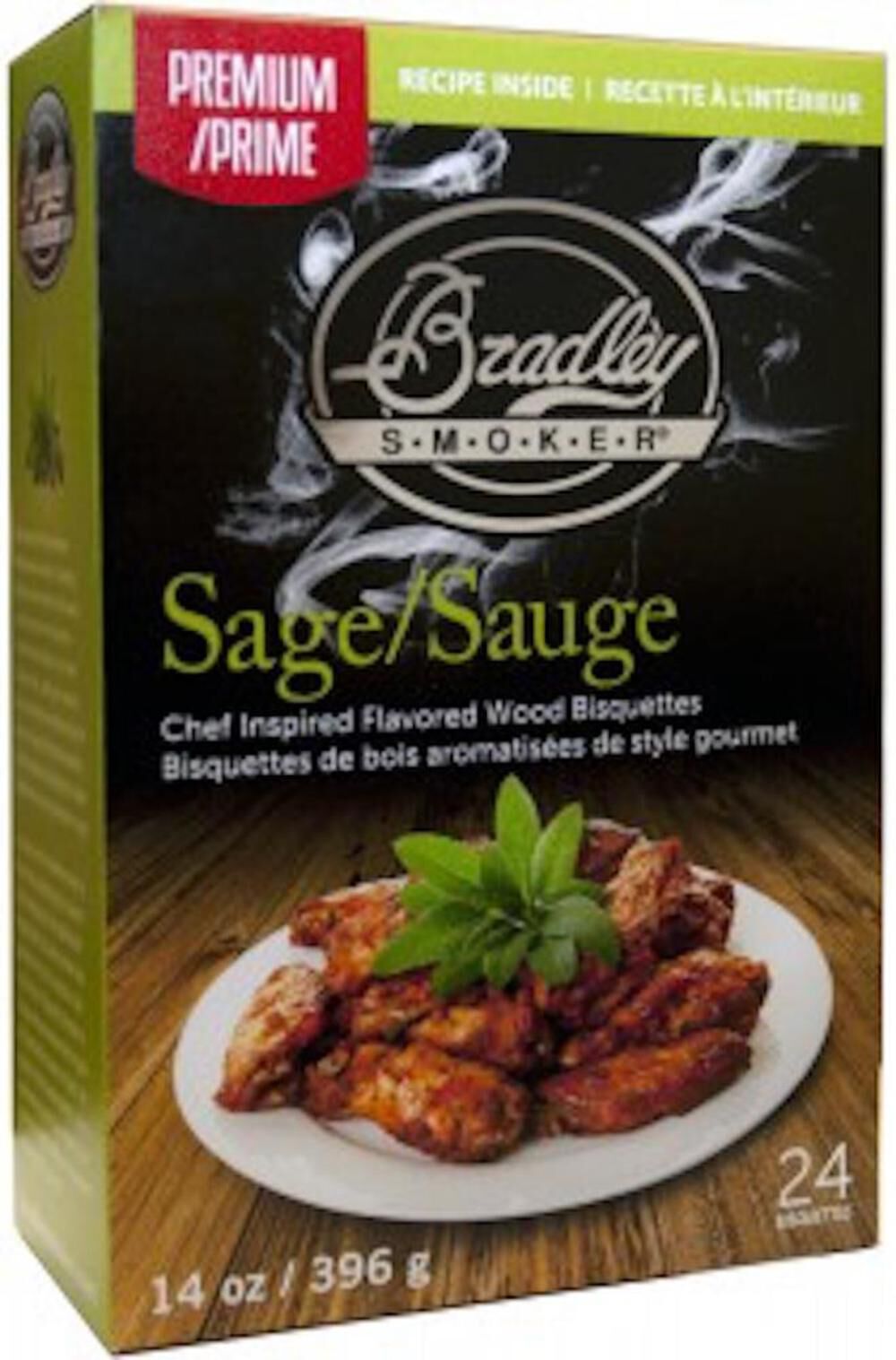 Premium Sage Maple Bisquettes 24 pack BTSG24