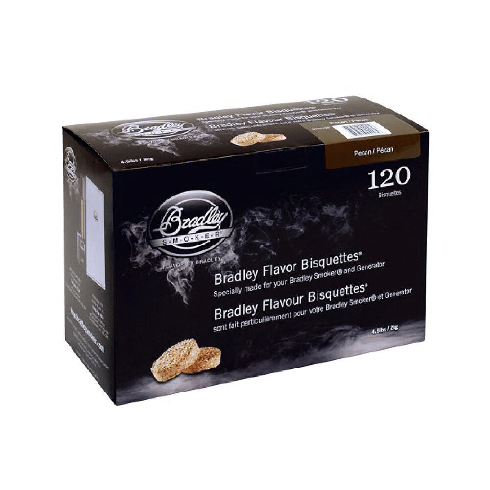 Smoking Bisquettes Pecan Wood 120pk BTPC120