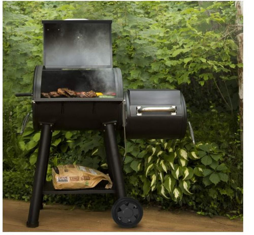 Smoke Offset 500 Charcoal Horizontal Smoker 955050