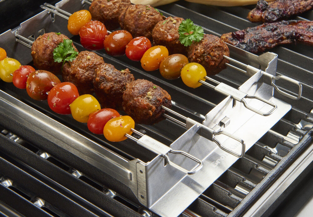 Stainless Steel Narrow Kebab Rack 69138