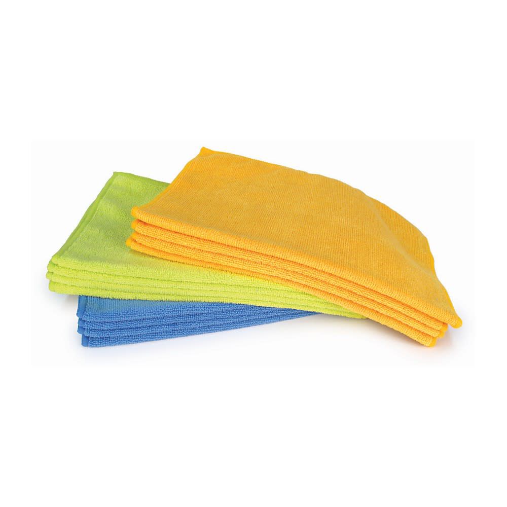 12 x 16in Microfiber Cleaning Cloth 12pk Bag 65003