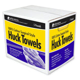 16 x 23in Fully Hemmed Surgical Huck Towel 5 Lb Box 10211