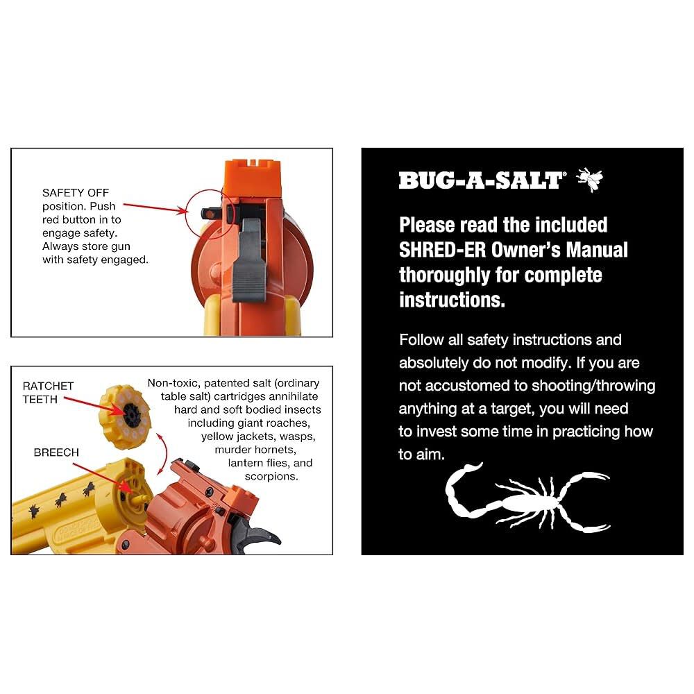 Single Trigger Insect Repellent Device Starter Kit SHRED-ER 3 PACK