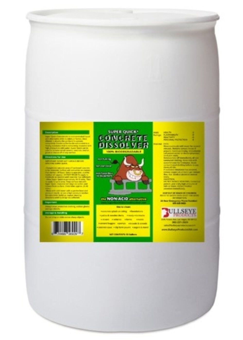 Super Quick Concrete Dissolver 55 Gallon SC1010-DR