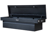 13x20x63 Textured Matte Black Diamond Tread Aluminum Crossover Truck Tool Box 1739430