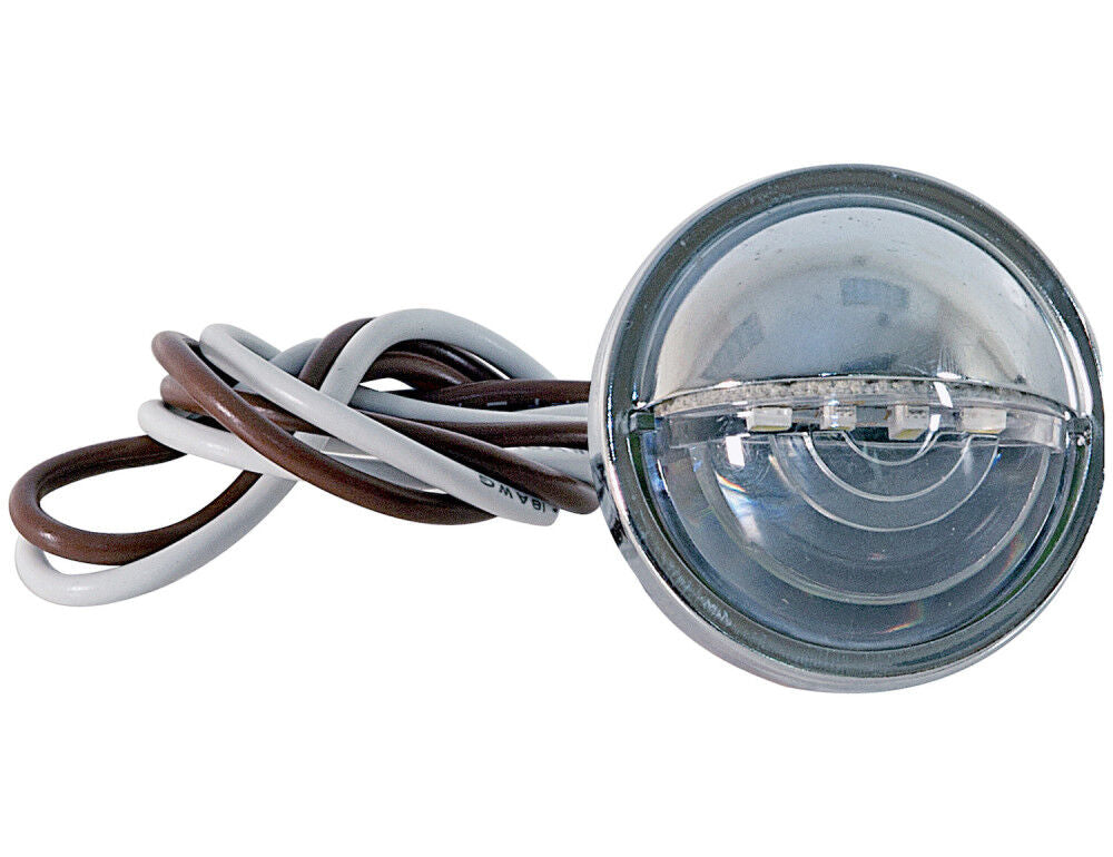 1.5 Inch Clear Round License/Utility Light with 4 LED 5621534