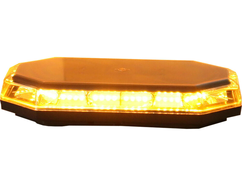 15 Inch Octagonal LED Mini Light Bar Amber 8891060