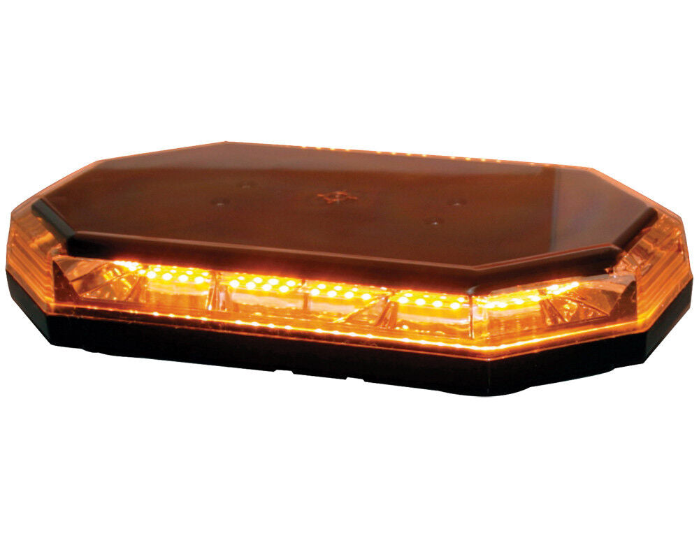 15 Inch Octagonal LED Mini Light Bar Amber 8891060
