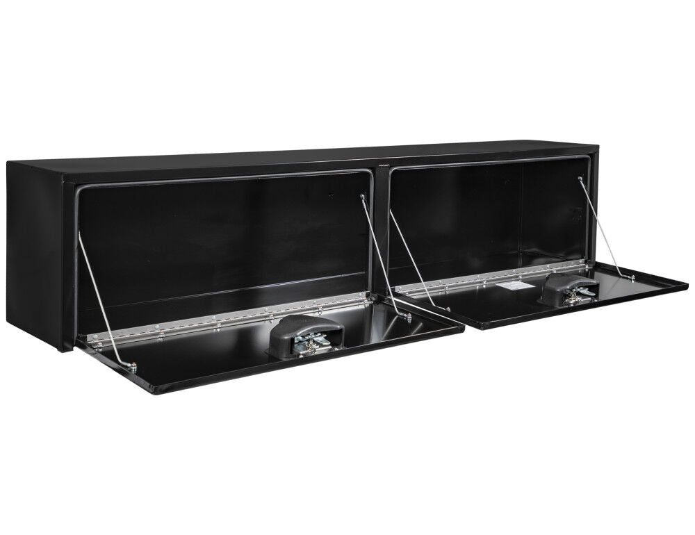 16x13x72 Inch Black Steel Topsider Truck Box 1702940