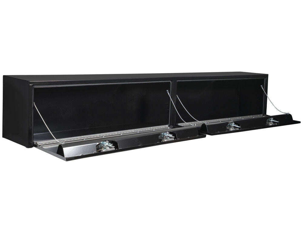 18x16x96 Inch Black Steel Topsider Truck Box 1703020