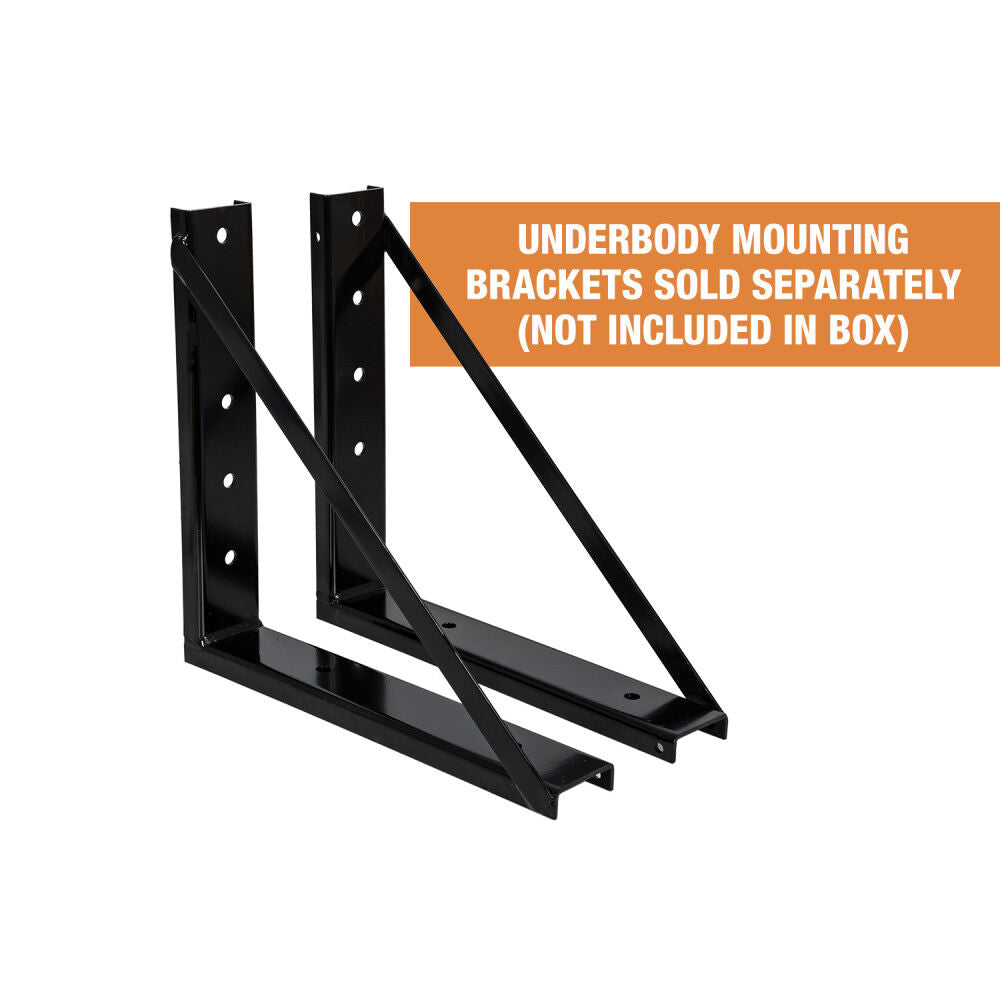 18x18x24 Inch Black Steel Underbody Truck Box 1702300