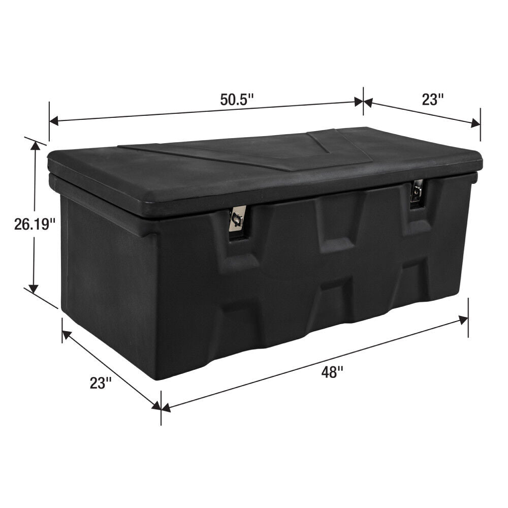 26Hx23Dx51W Inch Black Poly Multipurpose Chest 1712255