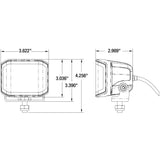 Products Company 4 Inch Wide Angle Edgeless Work Light 1492240