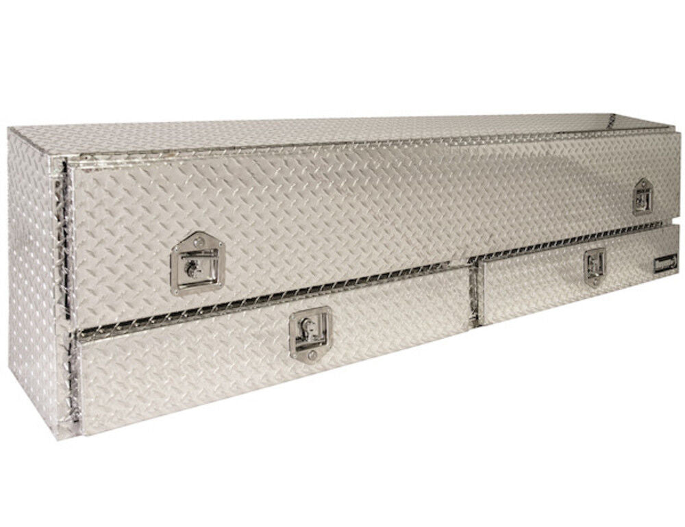 72 Inch Diamond Tread Aluminum Contractor Truck Box with Drawers 1705641