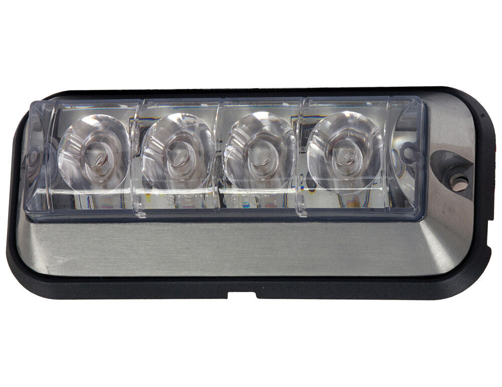 Amber Raised 5 Inch LED Strobe Light 8891004