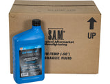 Low-Temp Blue Hydraulic Fluid (12) 1 Qt Bottles 1307010