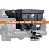 SaltDogg 1.5 Cubic Yard Electric Poly Hopper Spreader SHPE1500