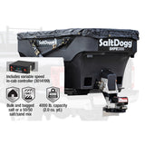 SaltDogg 2.0 Cubic Yard Electric Black Poly Hopper Spreader SHPE2000