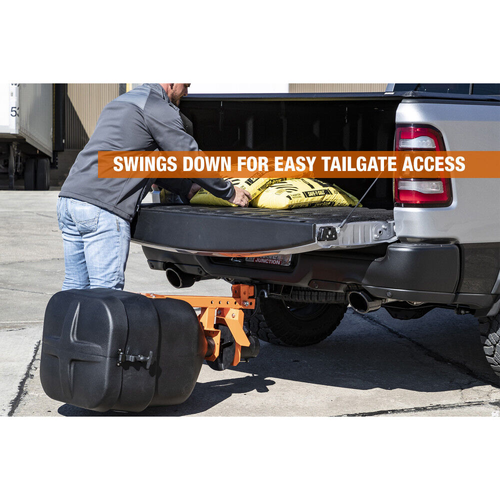 SaltDogg TGSUV1B 4.4 Cubic Foot Manual Tailgate Spreader TGSUV1B