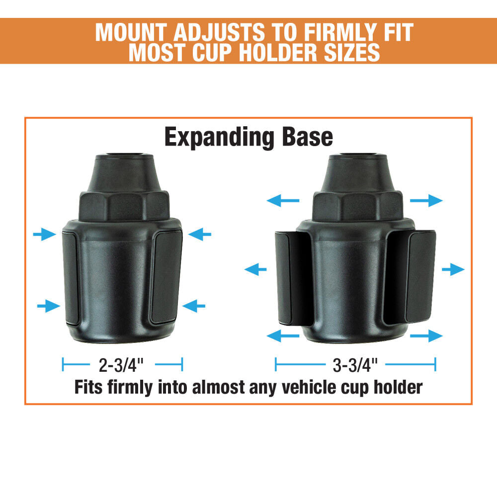 SAM Universal Snow Plow Controller Cup Holder Mount Kit 1306890