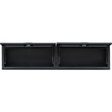 Truck Box 16x13x72 Matte Black Diamond Tread Aluminum Topsider 1722351