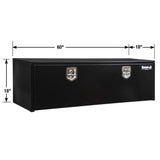 Truck Box 18x18x60 Inch Black Steel Underbody 1702315