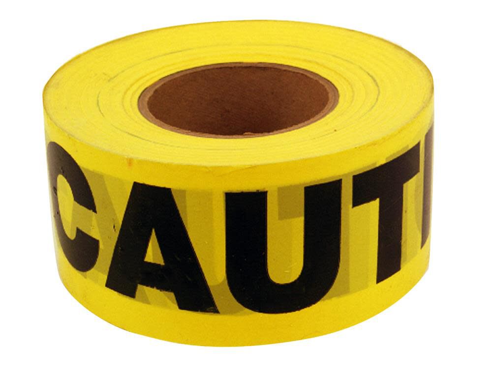 3 In. x 1000 Ft. Caution Barri Tape 19000