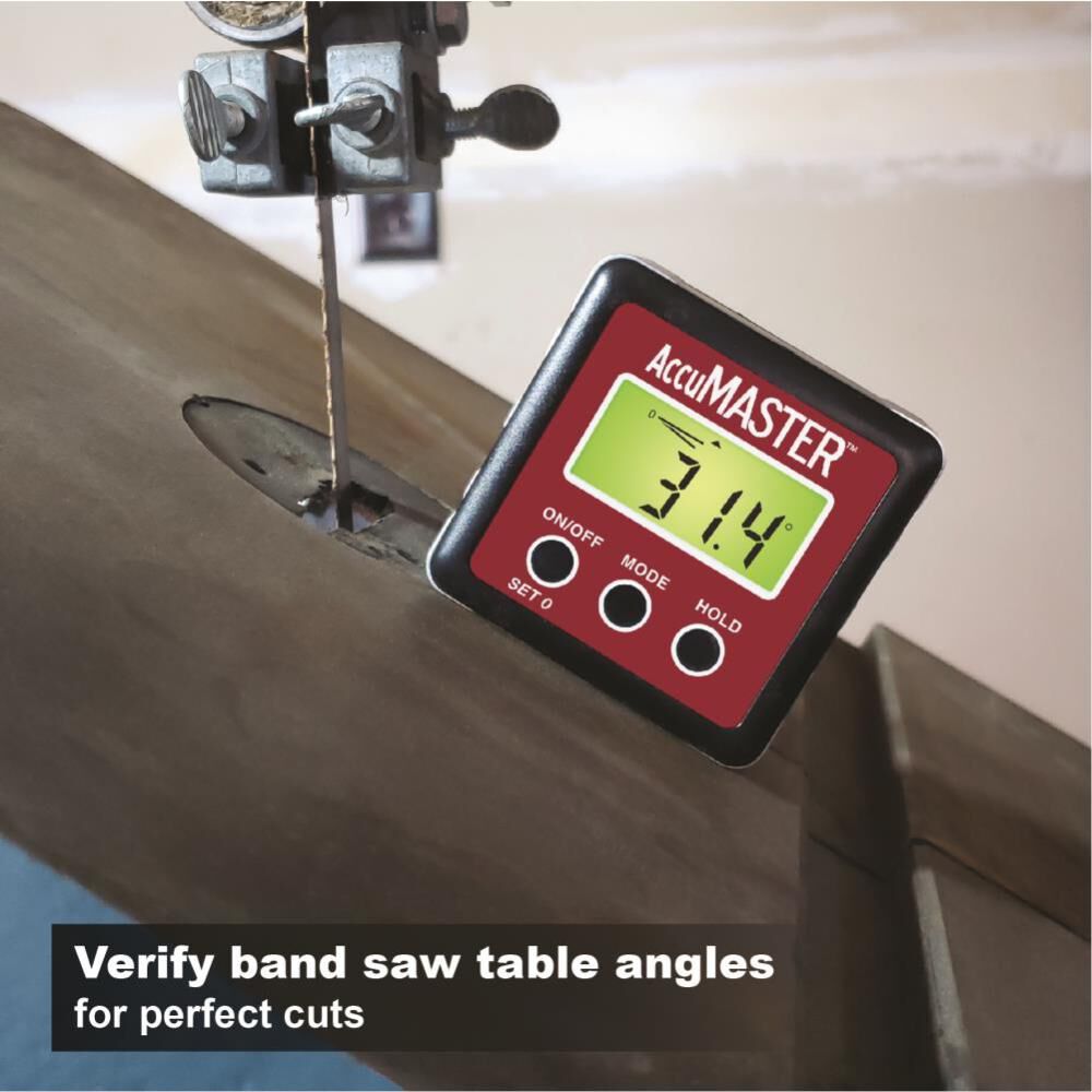 AccuMASTER 2-in-1 Digital Angle Gauge 7434