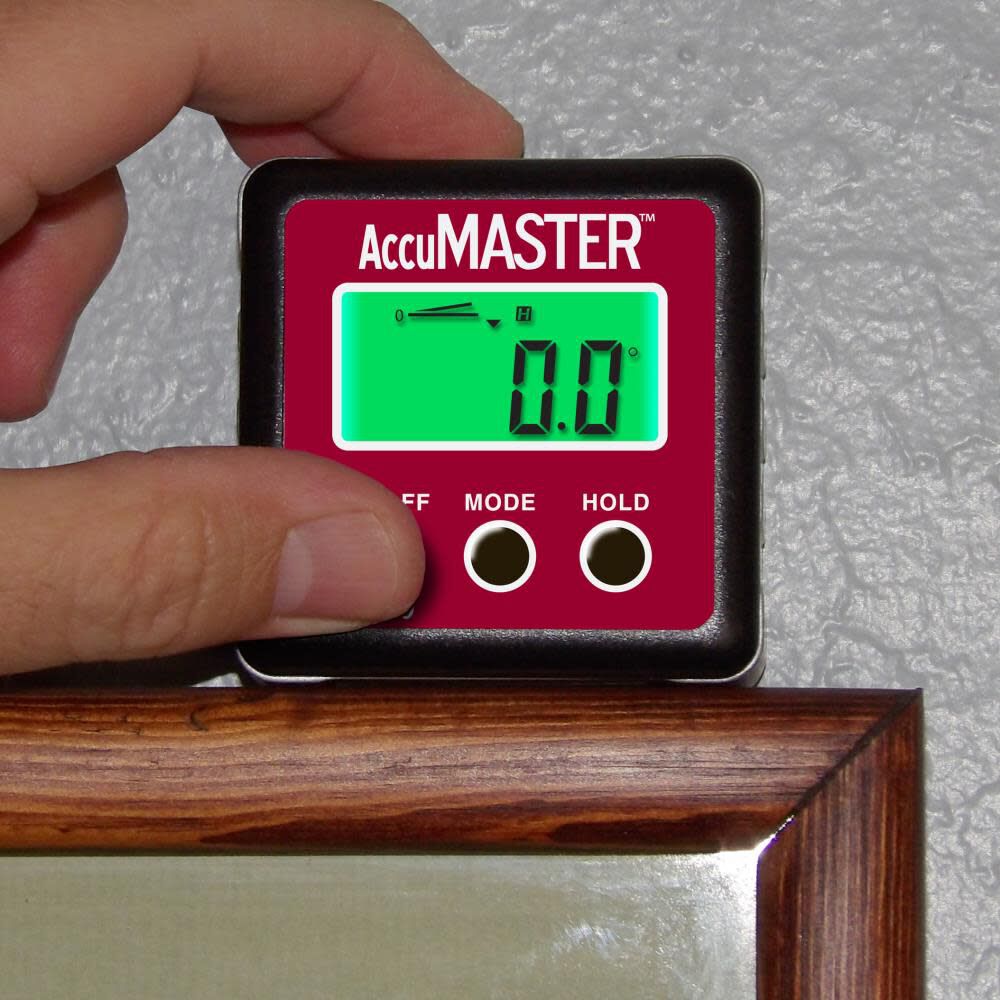 AccuMASTER 2-in-1 Digital Angle Gauge 7434