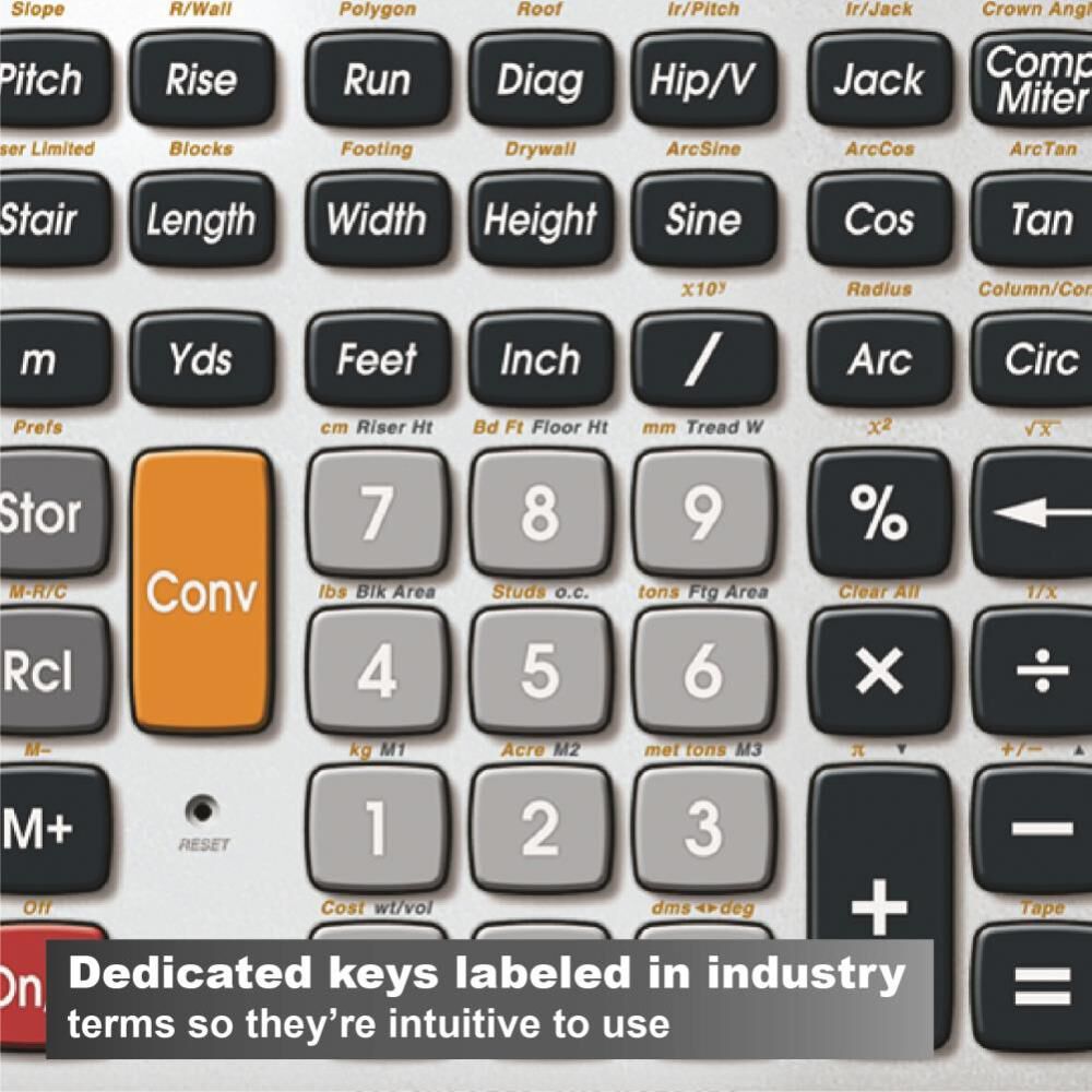 CM Pro DT Construction Math Calculator 44080