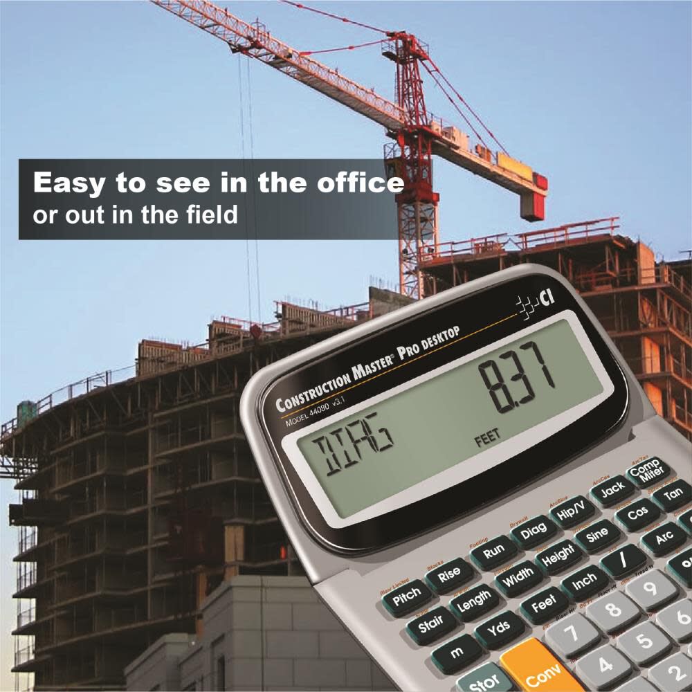 CM Pro DT Construction Math Calculator 44080