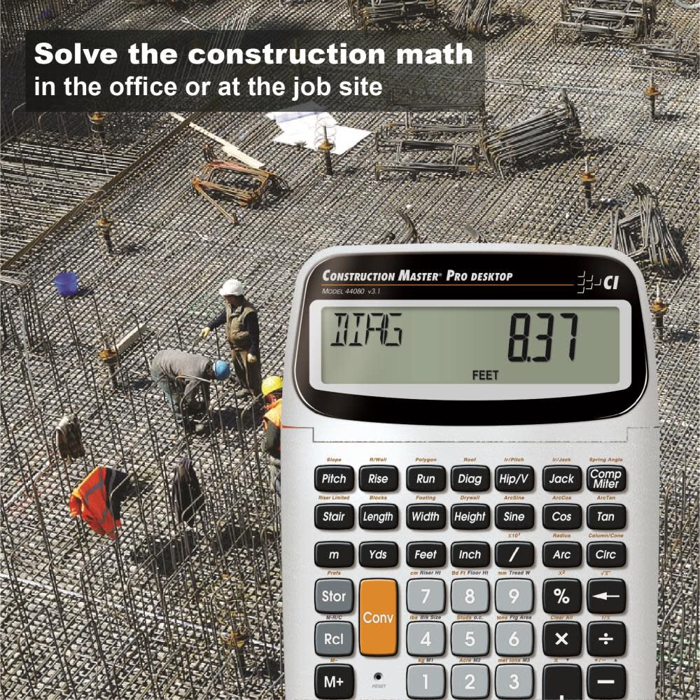 CM Pro DT Construction Math Calculator 44080