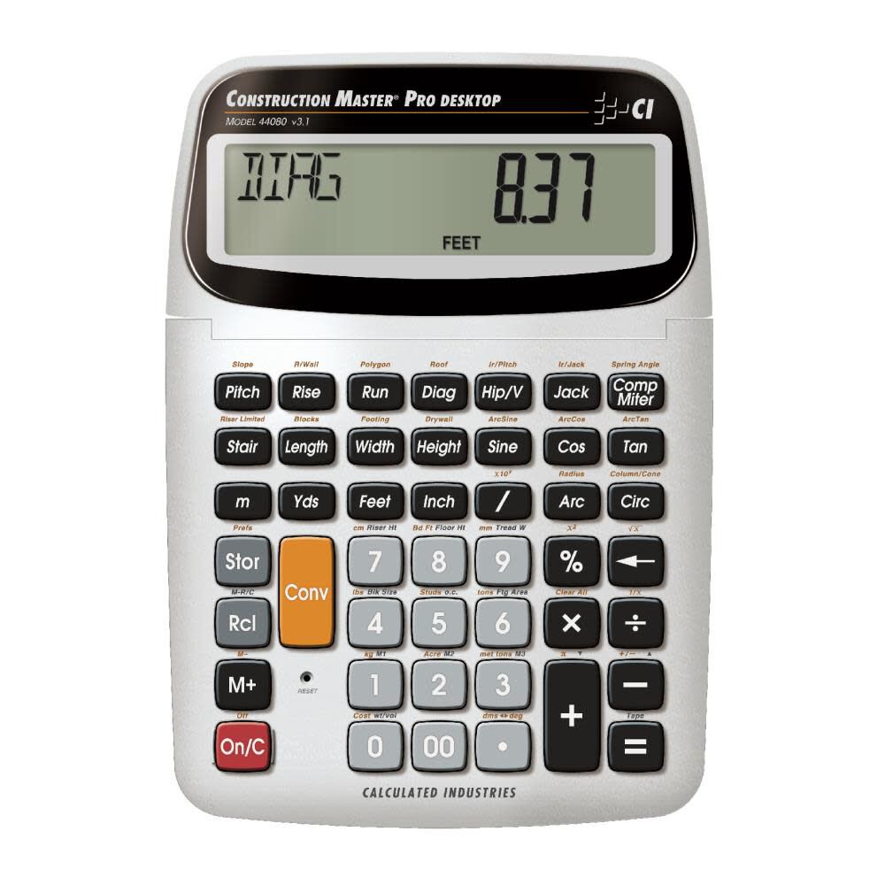 CM Pro DT Construction Math Calculator 44080