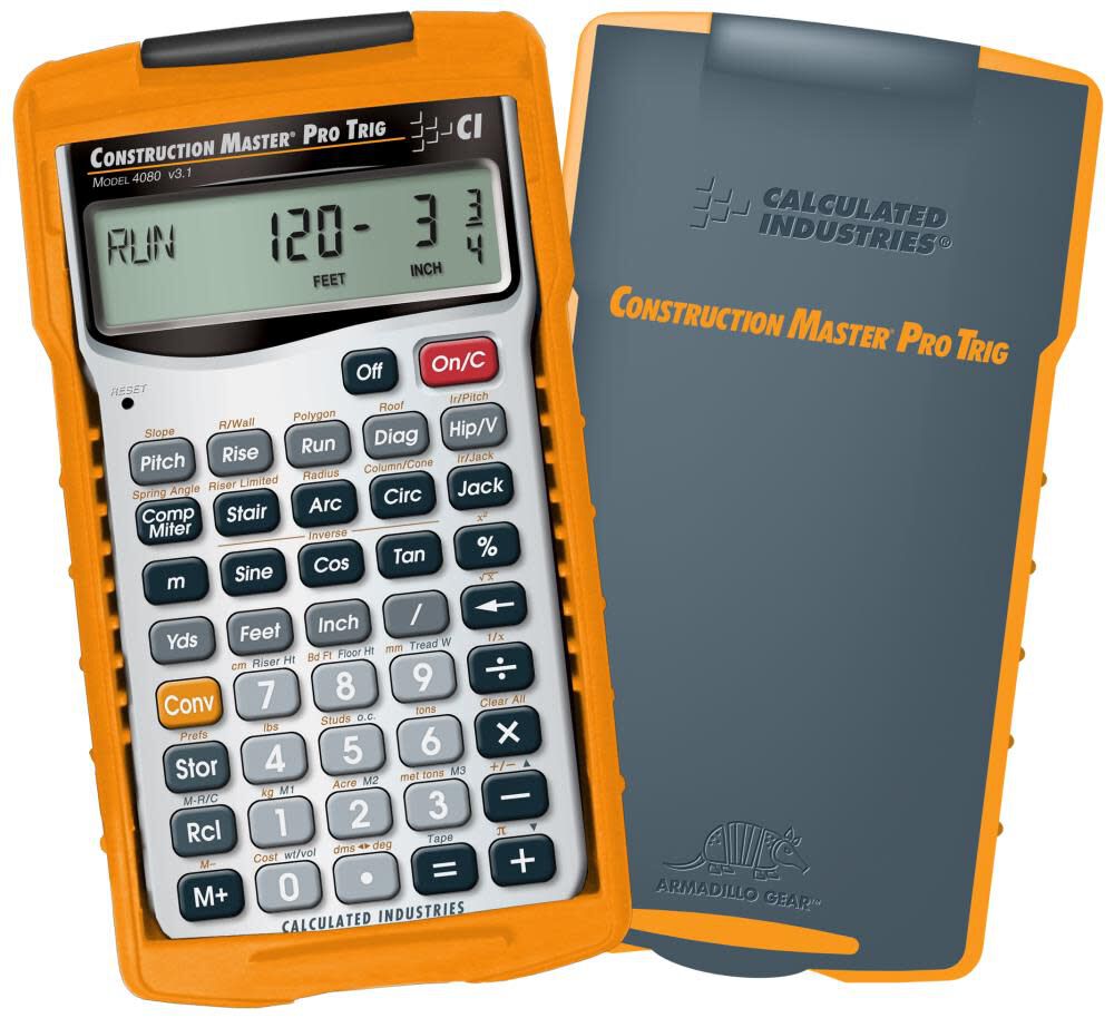 CM Pro Trig Construction Math Calculator 4080