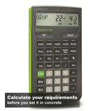 Concrete Construction Math Calculator 4225