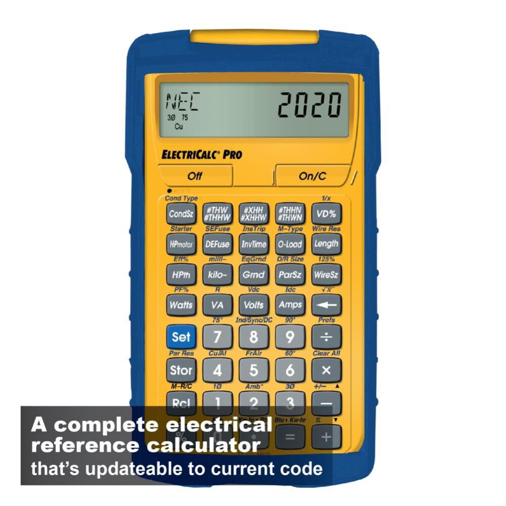 ElectriCalc Pro Electrical Code Calculator 5070