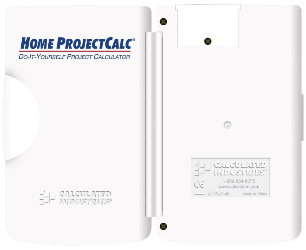 Home ProjectCalc Do-It-Yourself Project Calculator 8510