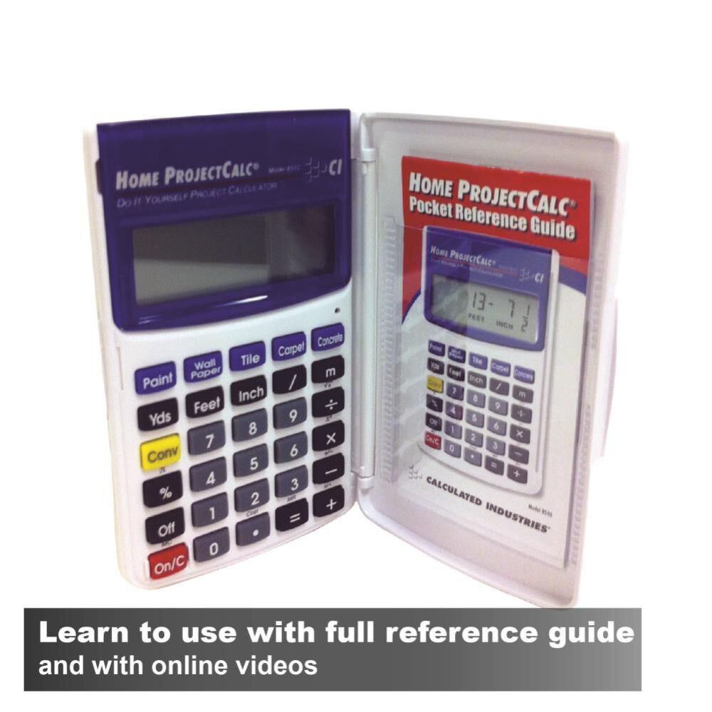 Home ProjectCalc Do-It-Yourself Project Calculator 8510