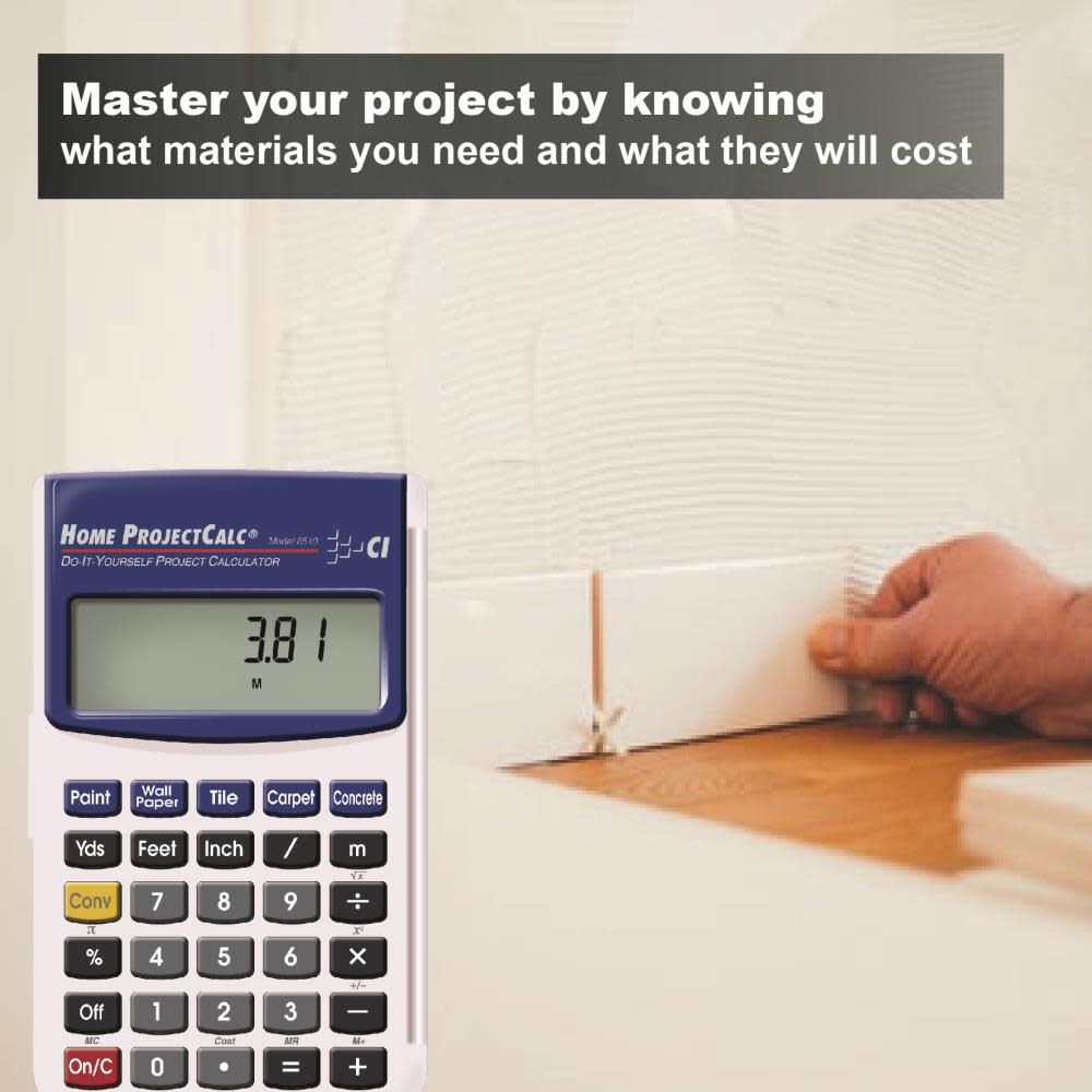 Home ProjectCalc Do-It-Yourself Project Calculator 8510