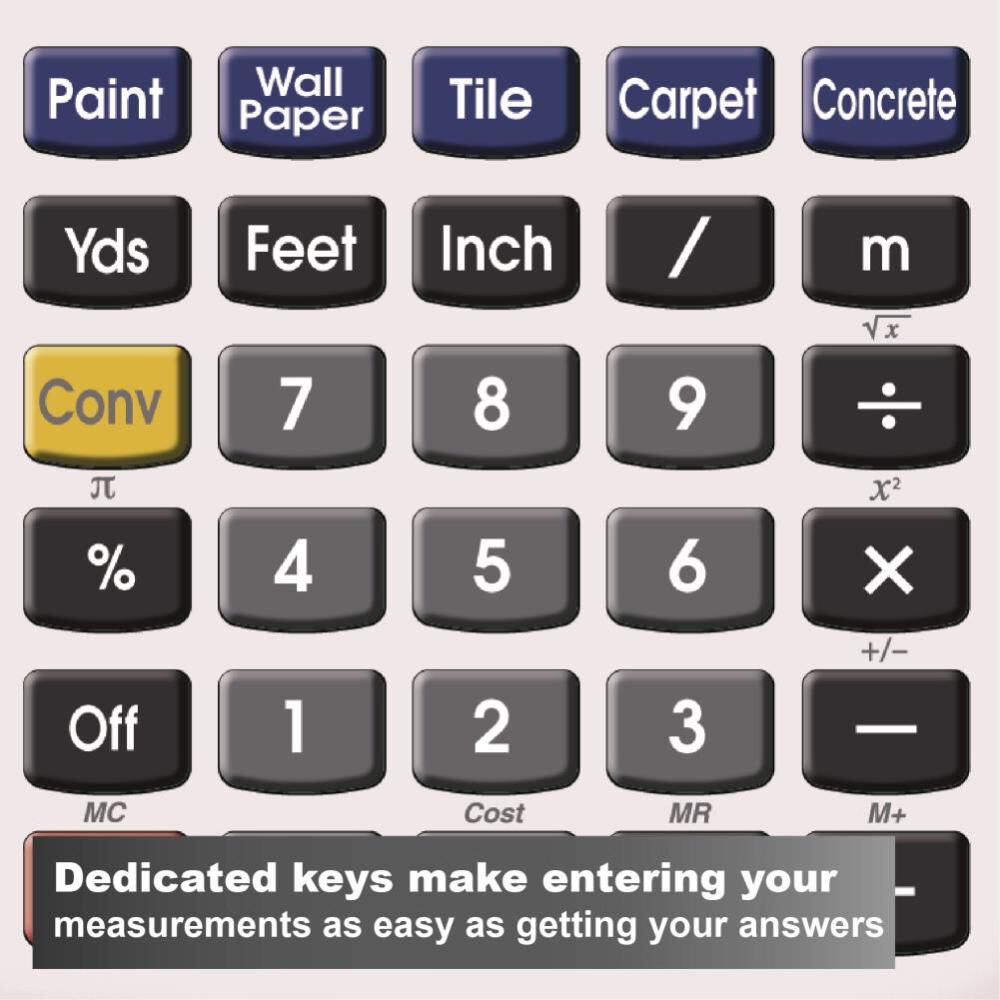 Home ProjectCalc Do-It-Yourself Project Calculator 8510