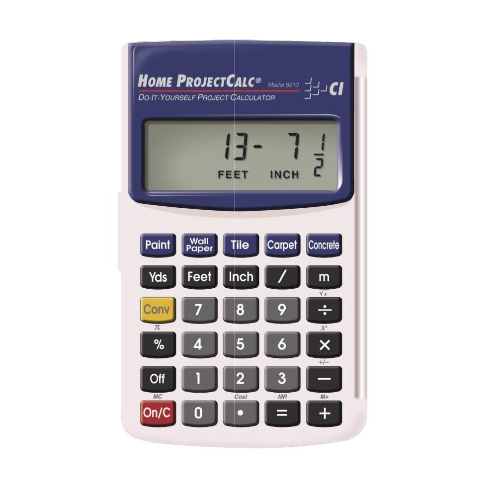 Home ProjectCalc Do-It-Yourself Project Calculator 8510