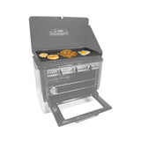 11.5 x 19.5 in Mountain Series Steel 2-Burner Griddle FG20